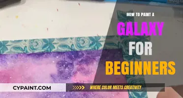 Easy Galaxy Painting: Beginner's Guide to Cosmic Art Creation