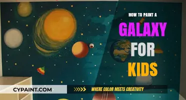 Easy Galaxy Painting for Kids: Creative Cosmic Art Tutorial