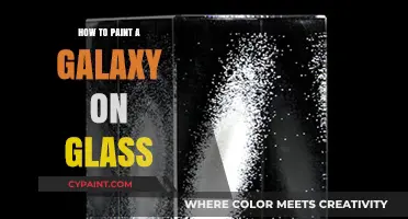 Create Stunning Galaxy Art: Painting on Glass Step-by-Step Guide