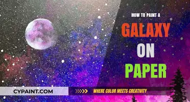 Create Stunning Galaxy Art: Easy Paper Painting Techniques Revealed