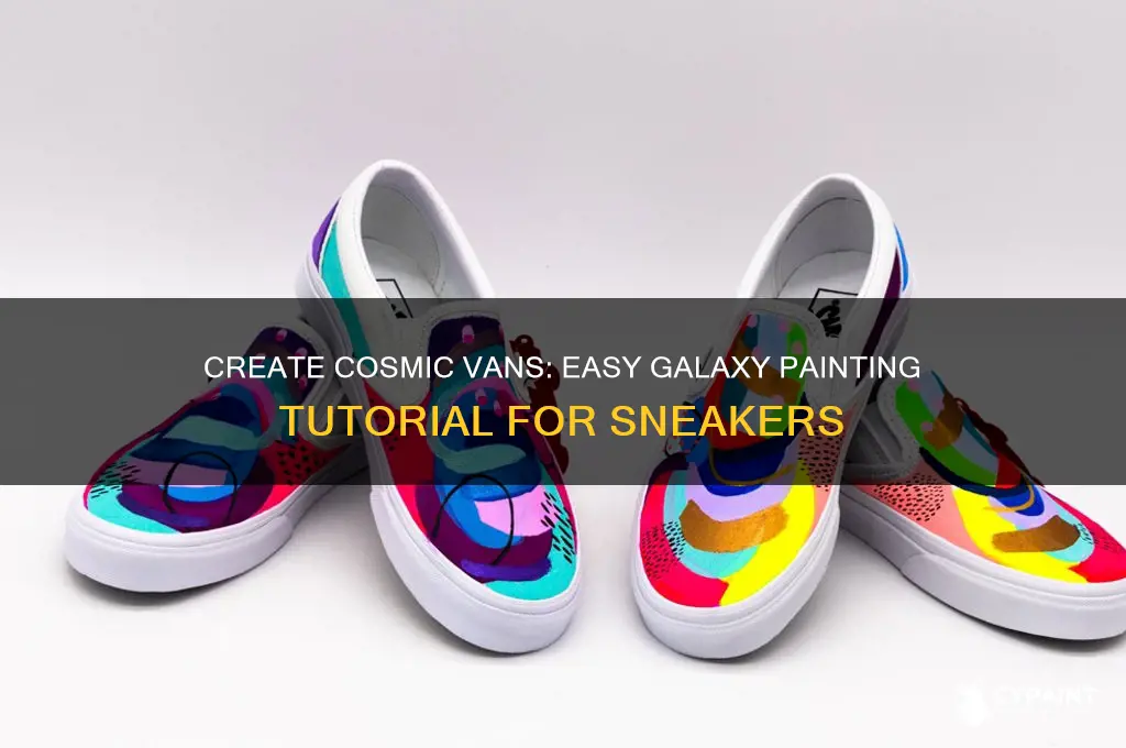 how to paint a galaxy on vans