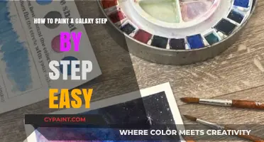 Galaxy Painting: Easy Step-by-Step Guide