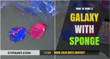Sponge Painting Galaxy: Easy Cosmic Art Tutorial for Beginners