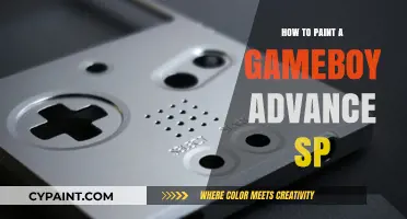 Customizing Your Gameboy Advance SP: A Step-by-Step Painting Guide