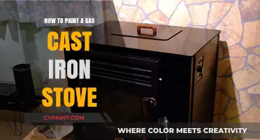 Revive Your Gas Cast Iron Stove: A Step-by-Step Painting Guide