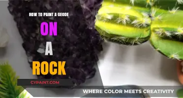 Create Stunning Geode Art: Painting Techniques for Realistic Rock Crystals