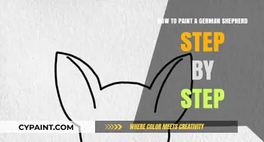 Paint a German Shepherd: Easy Step-by-Step Guide