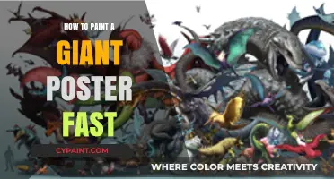 Quick Tips for Painting a Giant Poster Efficiently and Effectively
