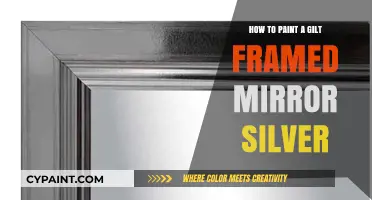 Transform Your Gilt Framed Mirror: A Silver Painting Guide