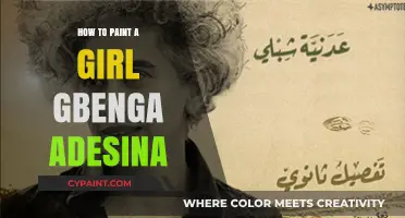 Mastering the Art of Painting a Girl: Gbenga Adesina's Techniques