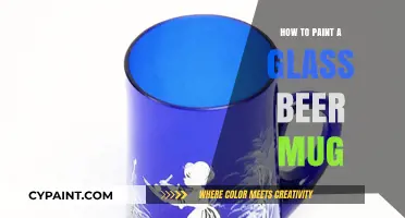 Mastering the Art of Painting a Glass Beer Mug: A Step-by-Step Guide