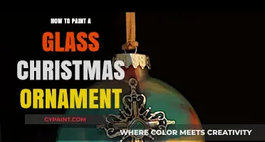 Mastering the Art of Painting Glass Christmas Ornaments: A Step-by-Step Guide