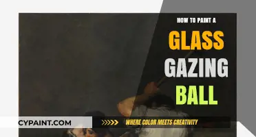 Mastering the Art of Painting a Glass Gazing Ball