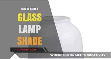 Transform Your Glass Lamp Shade: Easy Painting Techniques for a Stunning Look