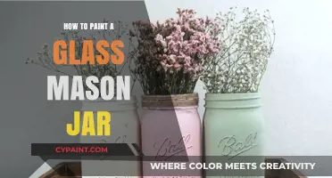 Creative Glass Mason Jar Painting: Easy DIY Guide for Beginners