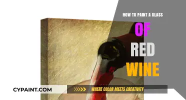 Mastering the Art of Painting a Glass of Red Wine