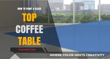 Transform Your Space: Painting a Glass Top Coffee Table Guide