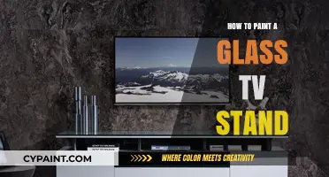 Transform Your Glass TV Stand: Easy Painting Techniques for a Modern Look