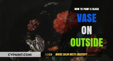 Mastering the Art of Painting a Glass Vase Exterior