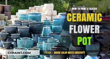 Mastering Glazed Ceramic Flower Pot Painting: A Step-by-Step Guide