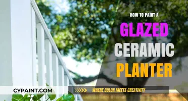 Mastering the Art of Painting Glazed Ceramic Planters: A Step-by-Step Guide