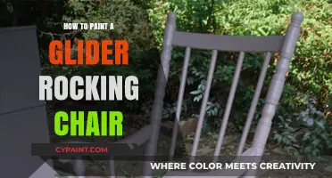 Revamp Your Glider Rocking Chair: A Step-by-Step Painting Guide