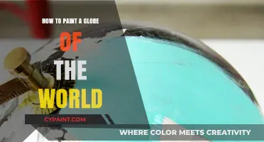 Master the Art: Painting a Detailed World Globe Step-by-Step