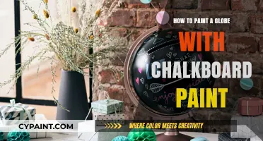 Transform Your Globe: Chalkboard Paint DIY for Creative Exploration