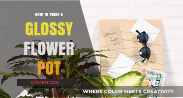 Glossy Flower Pot Painting: Easy Steps for a Shiny Finish
