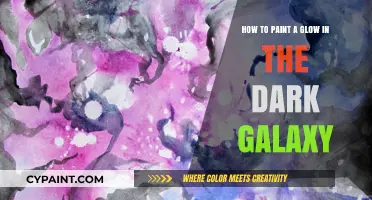Creating a Galaxy: Glow-in-the-Dark Style