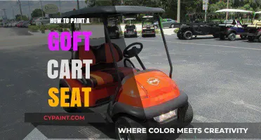 Creative Steps to Paint Your Golf Cart Seat Like a Pro