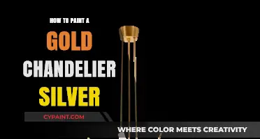 Transform Your Gold Chandelier: Easy Steps to Paint It Silver