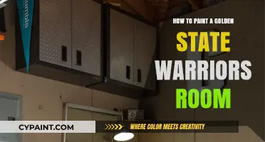 Paint Your Warriors Pride: Golden State-Themed Room DIY Guide