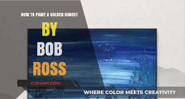 Mastering Golden Sunsets with Bob Ross's Techniques