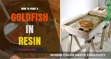 Mastering Resin Art: Techniques for Painting Realistic Goldfish Creations