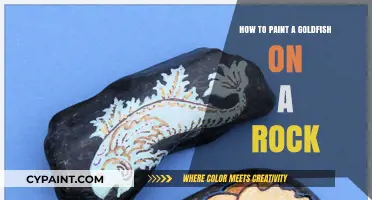 Master Rock Painting: Create a Stunning Goldfish Design Easily
