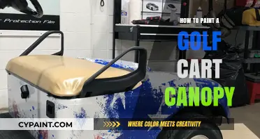 Easy Steps to Paint Your Golf Cart Canopy Like a Pro