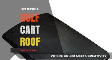 Easy DIY Guide: Painting Your Golf Cart Roof Like a Pro