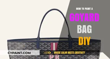 DIY Goyard Bag Painting: Step-by-Step Guide to Customize Your Tote