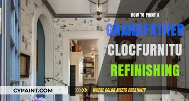 Mastering Grandfather Clock Painting: Furniture Refinishing Tips and Techniques