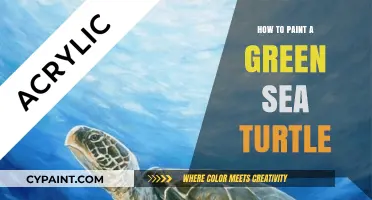 Mastering the Art of Painting a Green Sea Turtle Step-by-Step