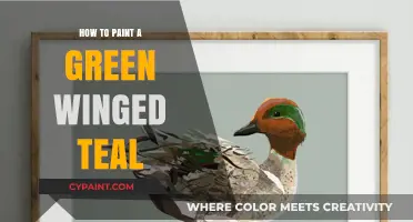 Mastering the Art: Painting a Green-Winged Teal Step-by-Step Guide