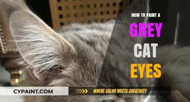 Mastering the Art of Painting Realistic Grey Cat Eyes