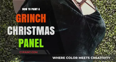 Painting the Grinch: A Festive Christmas Panel DIY Guide