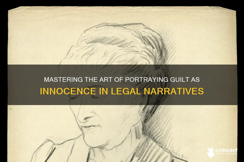 how to paint a guilty person as innocent
