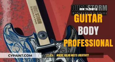 Master Professional Guitar Body Painting: Techniques, Tools, and Tips