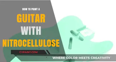Master Nitrocellulose Guitar Painting: A Step-by-Step Guide for Beginners