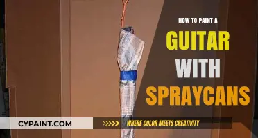 DIY Guitar Painting: Master Spray Can Techniques for a Custom Finish