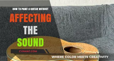 Painting a Guitar: Preserving the Sound