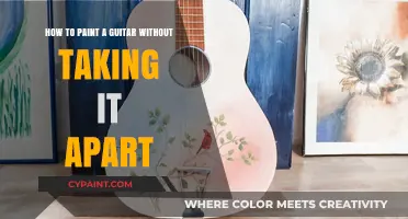 Painting a Guitar: Keep It Intact, Make It Art